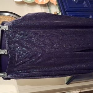 Vince Camuto metallic velour pants